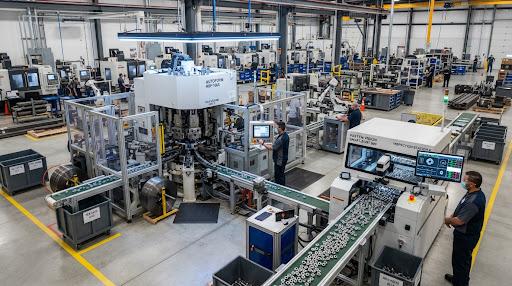Modern Smart Fastener Manufacturing Factory Plant in Yongnian